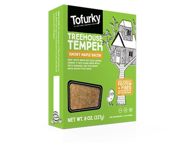 tofurky Treehouse tempeh في المربع'