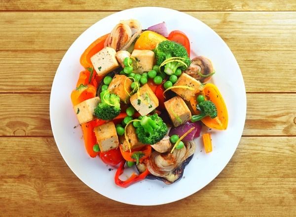 عشاء نباتي - فقدان الوزن غير الصحي'