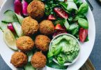 Vegan harissa falafels sticks